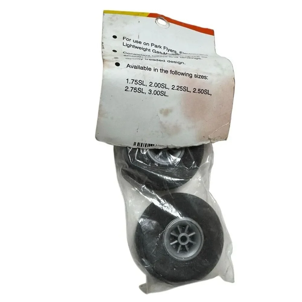 Du-Bro 225SL 2-1/4” Super Lite Wheel for Scale Aircraft (2 Pack)